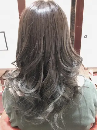ロング 石田 啓祐のヘアスタイル