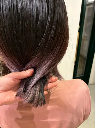 ミディアム カラー 清水 美香のヘアスタイル