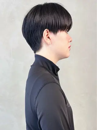 ショート 小顔ボブ/お悩み解決 /ボブパーマ/とういのヘアスタイル