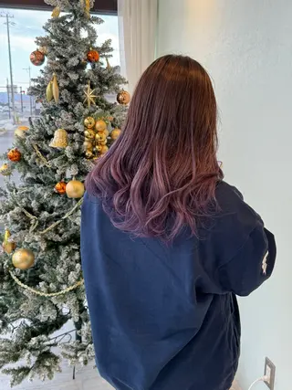 ロング カラー ❄️薄 仁❄️のヘアスタイル