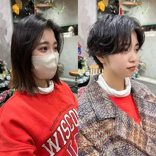 ショート ショート パーマ専門 小山慶太のヘアスタイル