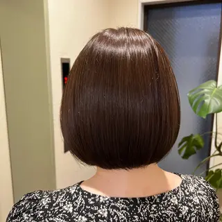 ミディアム 町田/透け感/透明感 Shibuのヘアスタイル