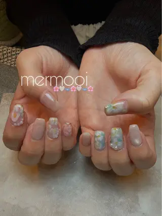 ネイル mermooi所属・melumooi nailのネイルデザイン