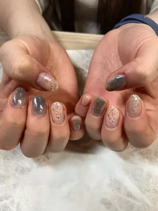 ミディアム ネイル ネイルサロン ステラのネイルデザイン