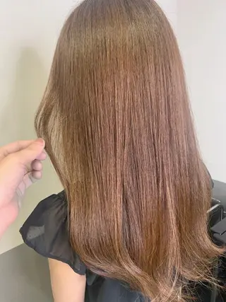 ロング カラー 髪質改善トリートメント/美髪縮毛矯正専門店【&Lillme】所属・髪質改善専門店 SHINYAのヘアスタイル