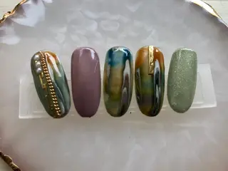 ネイル 奥園 良恵のネイルデザイン