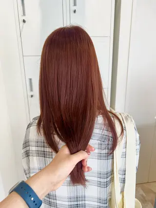 ロング カラー 黒阪 なみのヘアスタイル