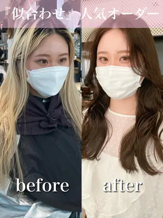 セミロング 【1日2名様限定】 AFLOAT白川雄副のヘアスタイル