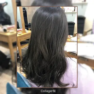 セミロング カラー 💫髪質改善矯正 MIHO💫のヘアスタイル