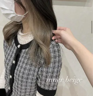 セミロング N°+aero 🤍ユメのヘアスタイル