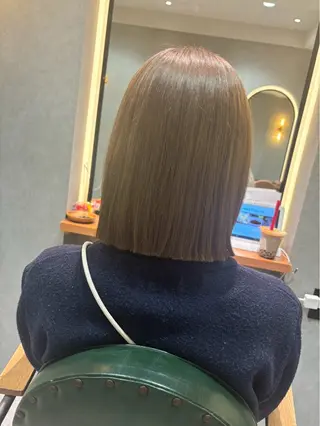 ミディアム カラー Lafithhairliebe京都駅前店所属・京都駅前 🎀あかりのヘアスタイル