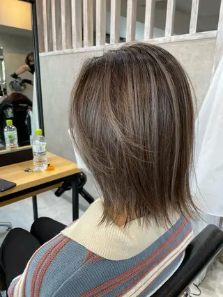 ロング カラー 矢島颯哉/ハイトーン ブリーチカラー💎のヘアスタイル