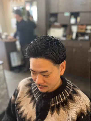 ショート メンズ ヘアーサロンラムール所属・AKI ーのヘアスタイル