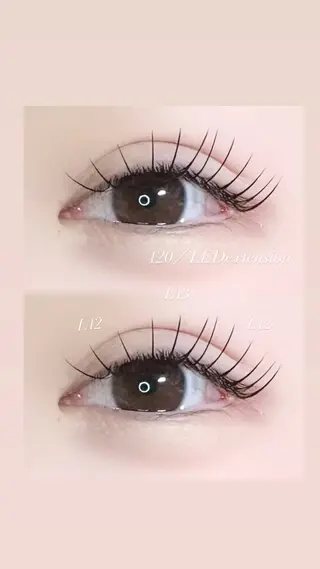 マツエク・マツパ ME-ME kiriのマツエク・マツパデザイン