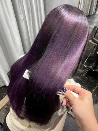 ロング カラー ハイトーン/韓国風/ 艶髪/吉祥寺のヘアスタイル