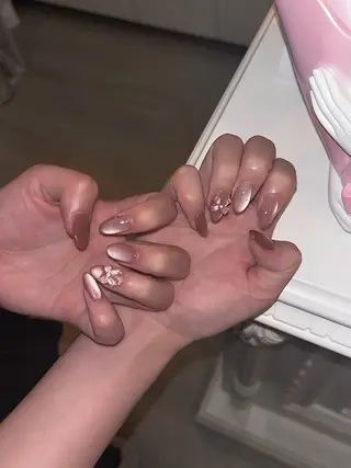 ネイル 名古屋ワンホンネイル 沙理亜のネイルデザイン