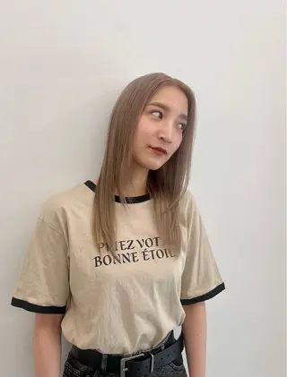 ロング カラー レイヤー/透明感 カラー🌿KANTAのヘアスタイル