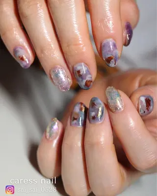 ネイル caress nail カレスネイル 代々木上原所属・カレスネイル さいのネイルデザイン