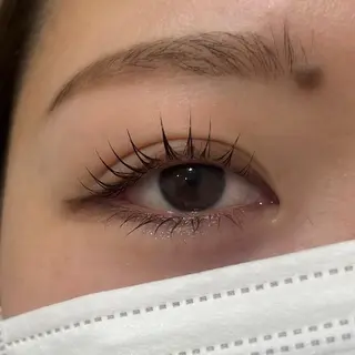 マツエク・マツパ ながい りなのヘアスタイル