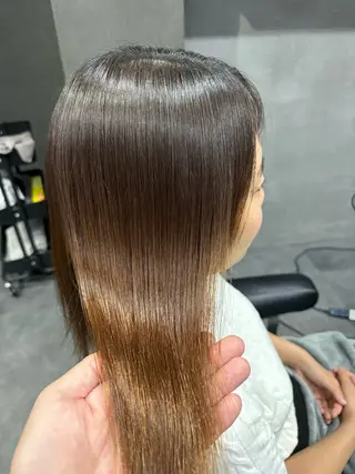 セミロング パーマ オルソーヘアー所属・mako /カラーモデル募集中のヘアスタイル