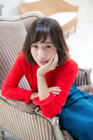 ミディアム カラー パーマ 髪質改善🌈縮毛矯正 荻原 達矢のヘアスタイル