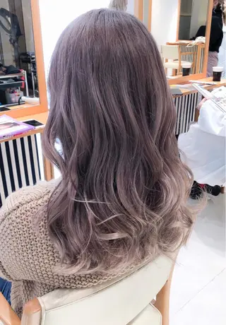 ロング カラー Days 透明感カラーのヘアスタイル
