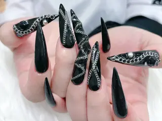 ネイル MoMoA Nail ネイル長さ出し専門店のネイルデザイン