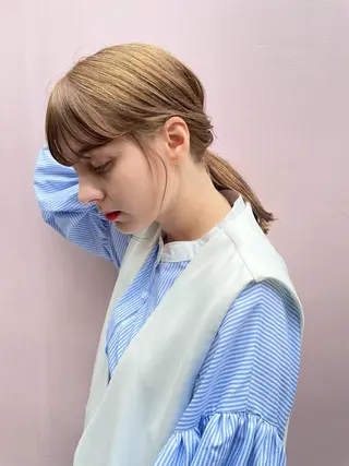 ヘアアレンジ 🦖鶴岡香純🦖 育休中のヘアスタイル