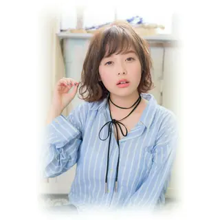 カラー パーマ ミディアム ショート セミロング ヘアアレンジ ロング .. meiのヘアスタイル