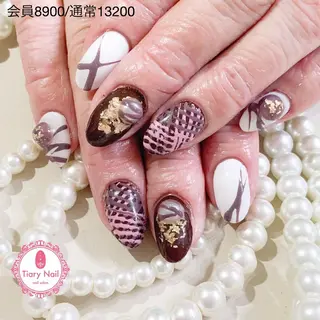 ネイル 💗🪽Tiary Nail🪽💗のネイルデザイン