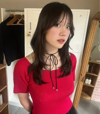 ミディアム 似合わせ特化/レイヤ ーカット/mikuのヘアスタイル