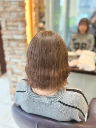 ショート カラー 🎀透明感カラー 🐈ナズナのヘアスタイル