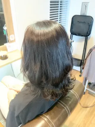 カラー 堀 望美のヘアスタイル