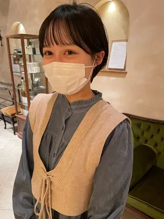 ショート BEAUTRIUM 265所属・カットモデル/ 大森弘貴のヘアスタイル