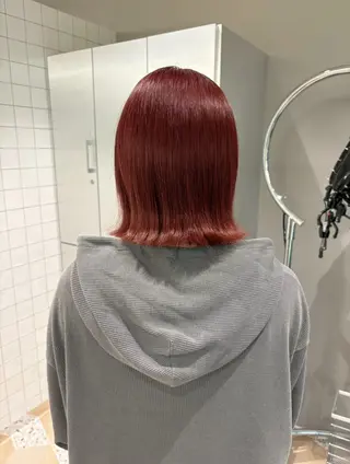 ミディアム 髪質改善/レイヤーカ ット/hatsuneのヘアスタイル