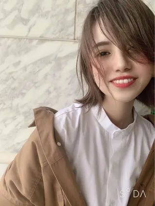 ショート SAKURA 原宿所属・なかの たくみのヘアスタイル