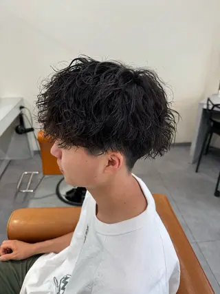 パーマ メンズ パーマ／京都駅 ／メンズ/藤井　翔のヘアスタイル