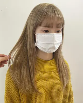 ロング カラー フラム所属・WATANABE MISAKIのヘアスタイル