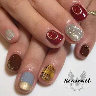 ネイル 小尾 栞のネイルデザイン