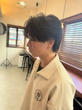 ショート パーマ メンズ The one and only. Shizuoka所属・メンズ特化パーマ 美容師/小泉賢徒のヘアスタイル