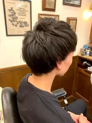 ミディアム パーマ サロン クリエートのヘアスタイル