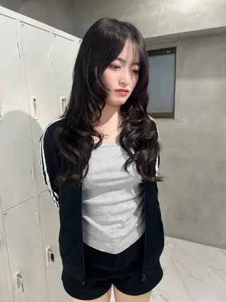 ロング ️💜akari💜 ハイトーン/レイヤーのヘアスタイル