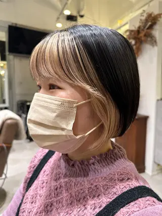 ショート 大久保 優香のヘアスタイル