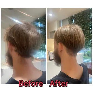 メンズ 平 真亜里のヘアスタイル