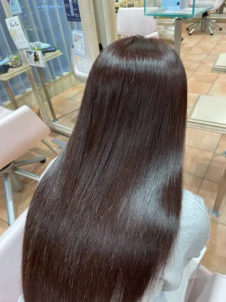 ロング カラー めぞんどぼーて少路所属・めぞんどぼーて REINAのヘアスタイル