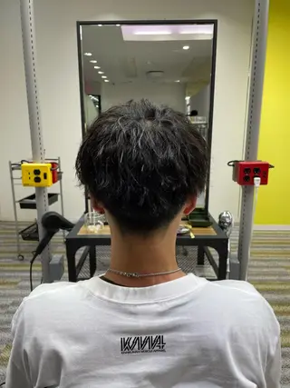 ショート パーマ メンズ 【メンズ特化】岩瀬 武【メンズパーマ】のヘアスタイル