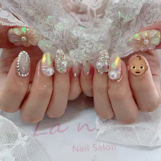 ネイル La neige* yuki 🥯🍑のネイルデザイン