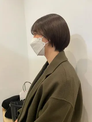 ショート カラー 佐藤 永夏のヘアスタイル