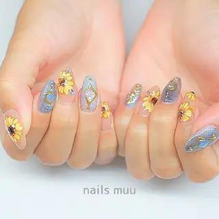 ネイル nails muu まゆのネイルデザイン