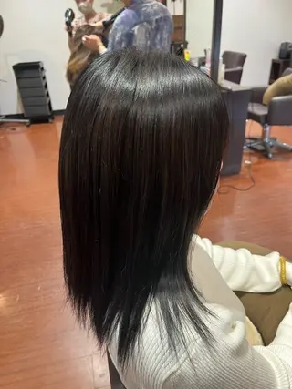 セミロング 🐻牧野 芹帆🐻のヘアスタイル